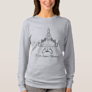 T-shirt Combattant superbe du frelon F-18