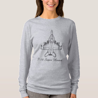 T-shirt Combattant superbe du frelon F-18