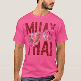 T-shirt Combattante Mma Guerrière Art Martial Tigre Yantra