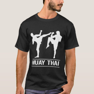 T-shirt Combattants de boxe thaïlandaise de kickboxing Mma