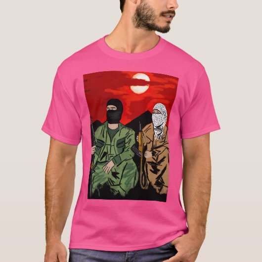 T-shirt Combattants kurdes (Devant)