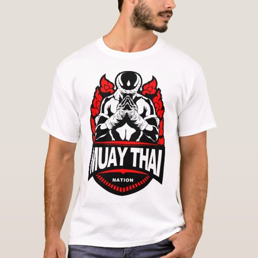 T-shirt Combattants MIXED MARTIAL ART de Muay Thai (Devant)