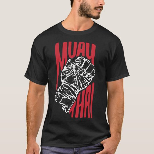 T-shirt Combattants thaïlandais de Muay (Devant)