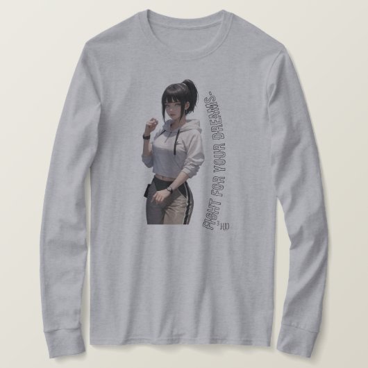 T-shirt Combattez vos rêves (Design devant)