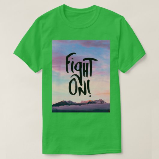 T-SHIRT COMBATTRE (Design devant)