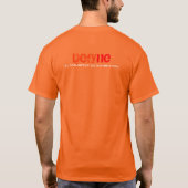 T-shirt Combattre avec honneur (Dos)
