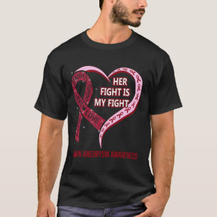 T-shirt Combattre est mon cerveau de combat Aneurysm Sensi