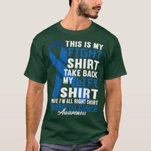 T-shirt Combattre I UC IBD IBS Crohns Colon Colorectal Can