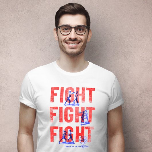 T-shirt Combattre la foi en vous-même