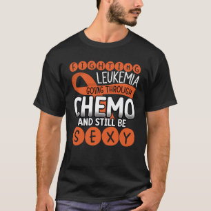 T-shirt Combattre la leucémie en suivant une chimiothérapi