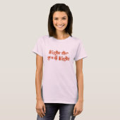 T-shirt Combattre le bon combat (Devant entier)