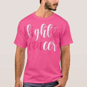 T-shirt Combattre le cancer Je peux survivre Ruban rose Ca