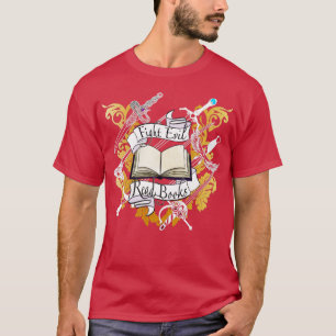 T-shirt Combattre le mal lire des livres