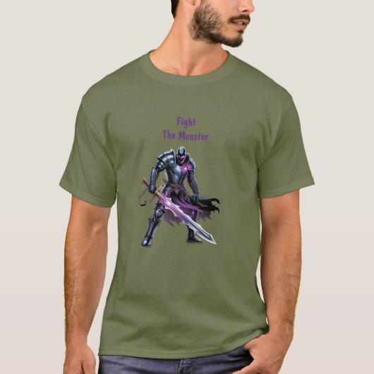 T-shirt Combattre le monstre (Devant)