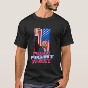 T-shirt Combattre les combattants Donald Trump Les partisa