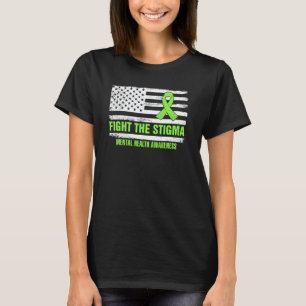 T-shirt Combattre Stigma Mois de la sensibilisation à la s