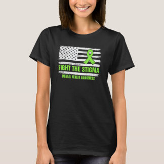 T-shirt Combattre Stigma Mois de la sensibilisation à la s