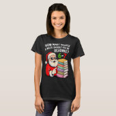 T-shirt Combien de nuits par semaine devriez-vous lire 67 (Devant entier)