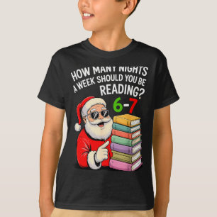 T-shirt Combien de nuits par semaine devriez-vous lire 67