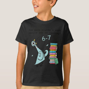 T-shirt Combien de nuits par semaine devriez-vous lire 6–7
