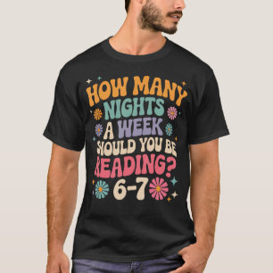 T-shirt Combien de soirées par semaine devriez-vous consac