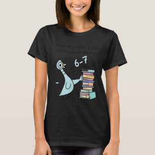 T-shirt Combien de soirs par semaine devriez-vous lire 6-7