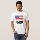 T-shirt Combien de temps avant que vous admettiez Obama (Devant entier)