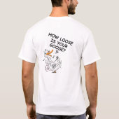 T-SHIRT COMBIEN GÉNIAL EST VOTRE POULET, COMBIEN LÂCHE EST (Dos)