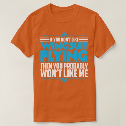 T-shirt Combinaison de base jumping (Design devant)