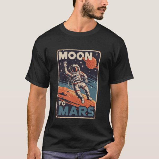 T-shirt Combinaison spatiale d'astronaute de l'espace Arté (Devant)