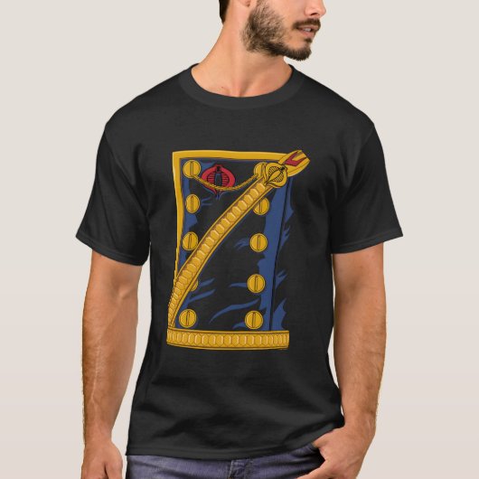 T-shirt Comder Gi Joe Cobra (Devant)