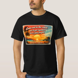 T-shirt Come Out to the Coast Men's Dark Value