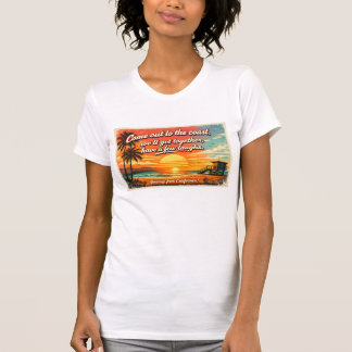 T-shirt Come Out to the Coast Women's Bella+Canvas