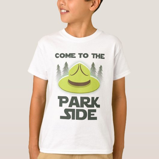T-shirt Come To The Park Side National Park Camping Enthus (Devant)