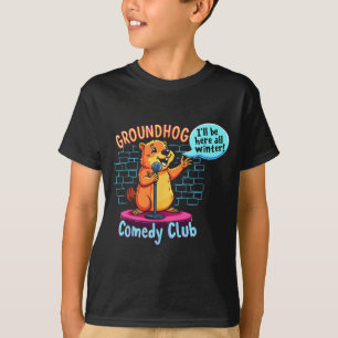 T-shirt Comédie de la Chandeleur Stand-up Météo Sarcasme F