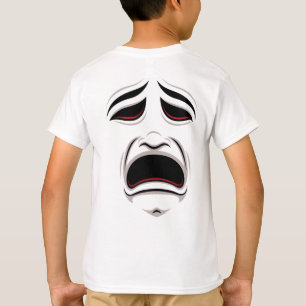 T-shirt Comédie Et Tragédie Théâtre Masques Visages