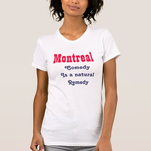 T-shirt Comédie montréalaise (Devant)