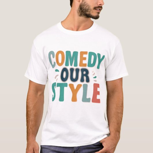 T-shirt Comédie Notre Style (Devant)