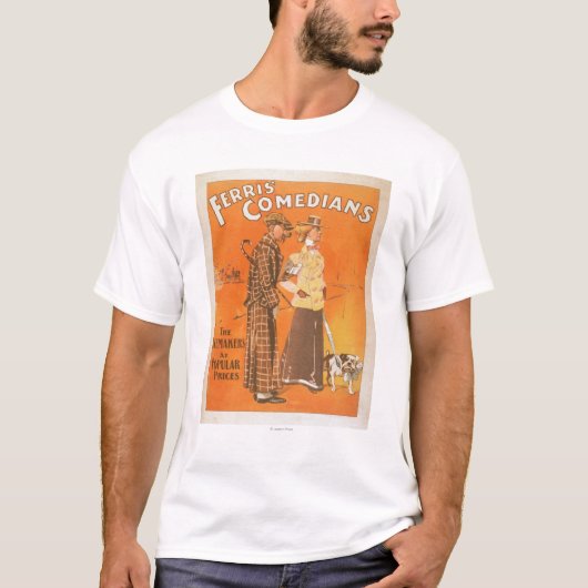 T-shirt Comédiens de Ferris "stimulateurs aux prix (Devant)
