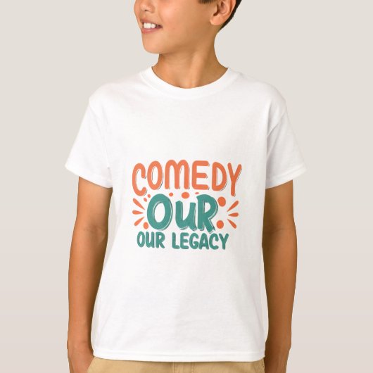 T-shirt Comedy Our Legacy (Devant)