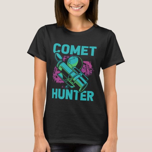T-shirt Comet Hunter I Astronomy (Devant)