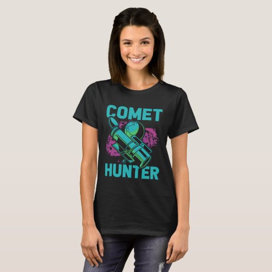 T-shirt Comet Hunter I Astronomy (Devant entier)