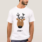 T-shirt Comet Reindeer (Devant)