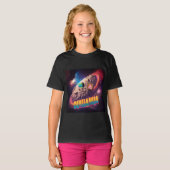 T-shirt comète spatiale oumuamua juste en passant par l'al (Devant entier)