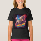 T-shirt comète spatiale oumuamua juste en passant par l'al (Devant)