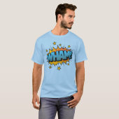 T-shirt Comic Book Art Wham Bubble (Devant entier)