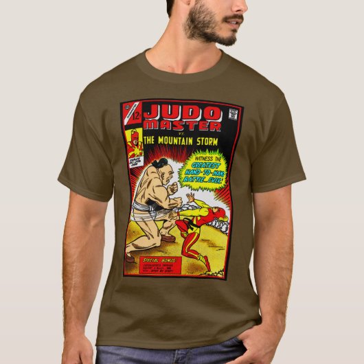 T-Shirt Comic JUDO Master des années 60 (Devant)