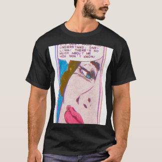 T-shirt Comic Lofi Girl Glitch Retro Vintage Lichtenstein