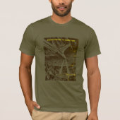 T-Shirt Comic Retro Sci-Fi Espace (Devant)