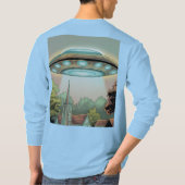 T-Shirt Comic Style UFO Image (Dos)
